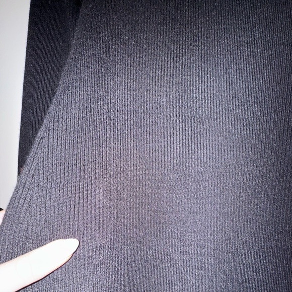 ASTR the label mock neck rib longline sweater - Picture 5 of 8